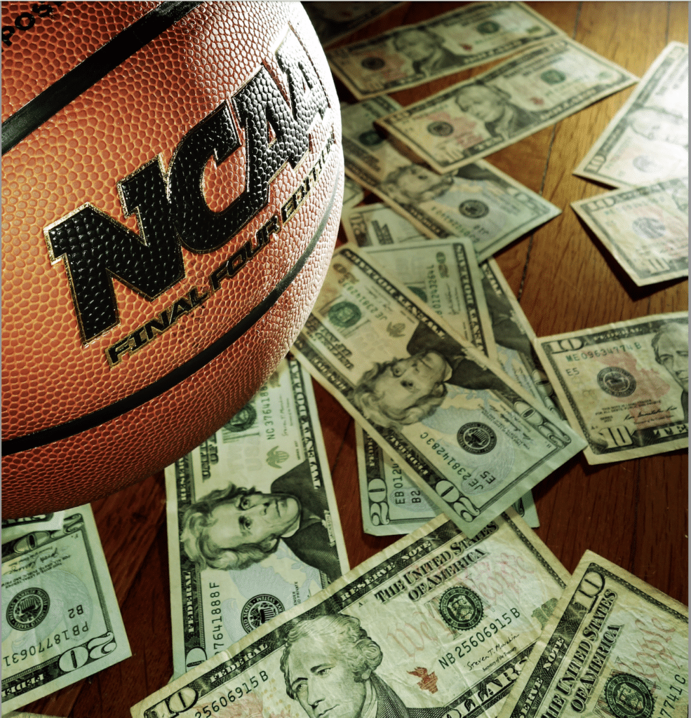 N.C.A.A. official basketball